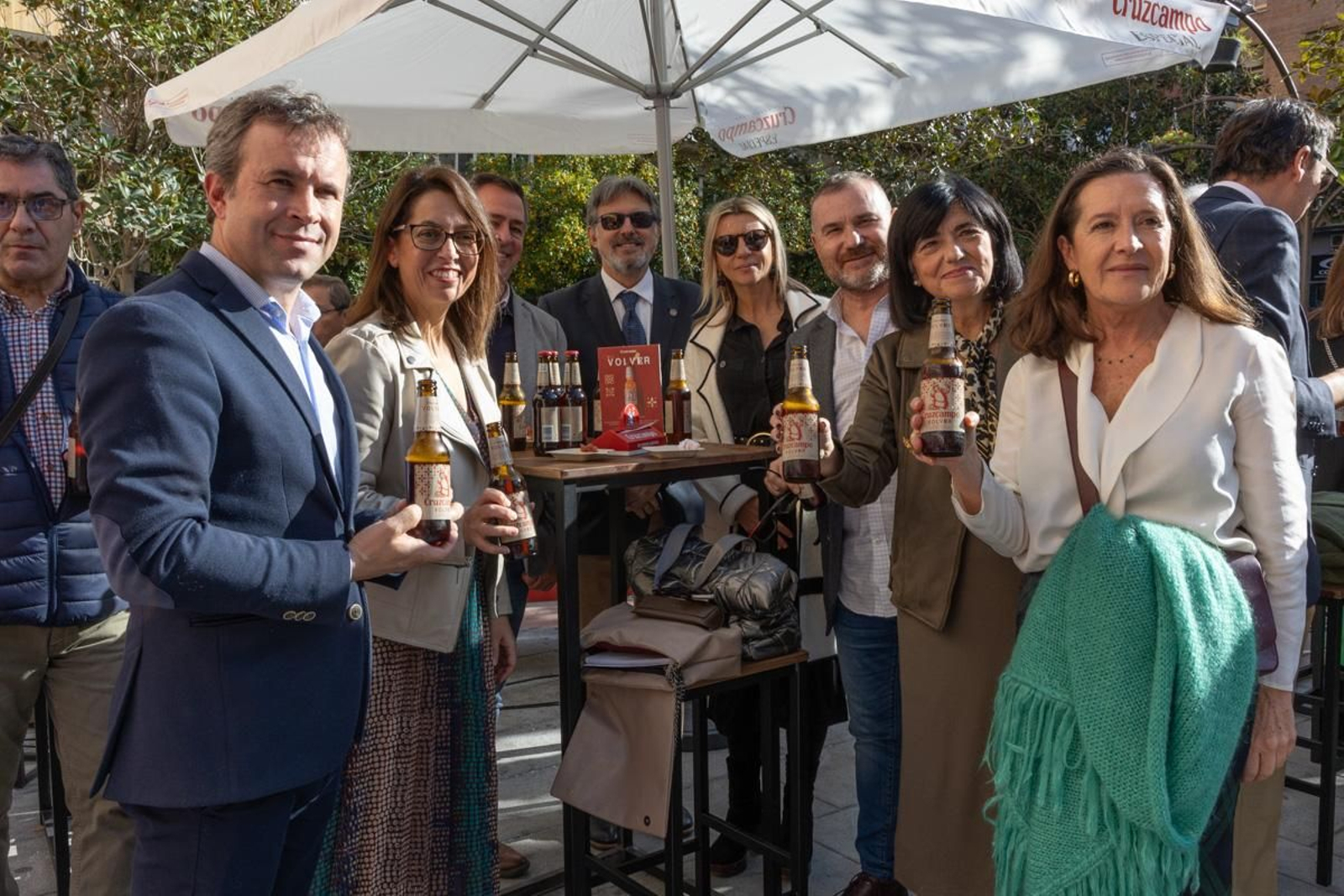 Presentación del lanzamiento de 'Volver', edición limitada de Cruzcampo para Navidad