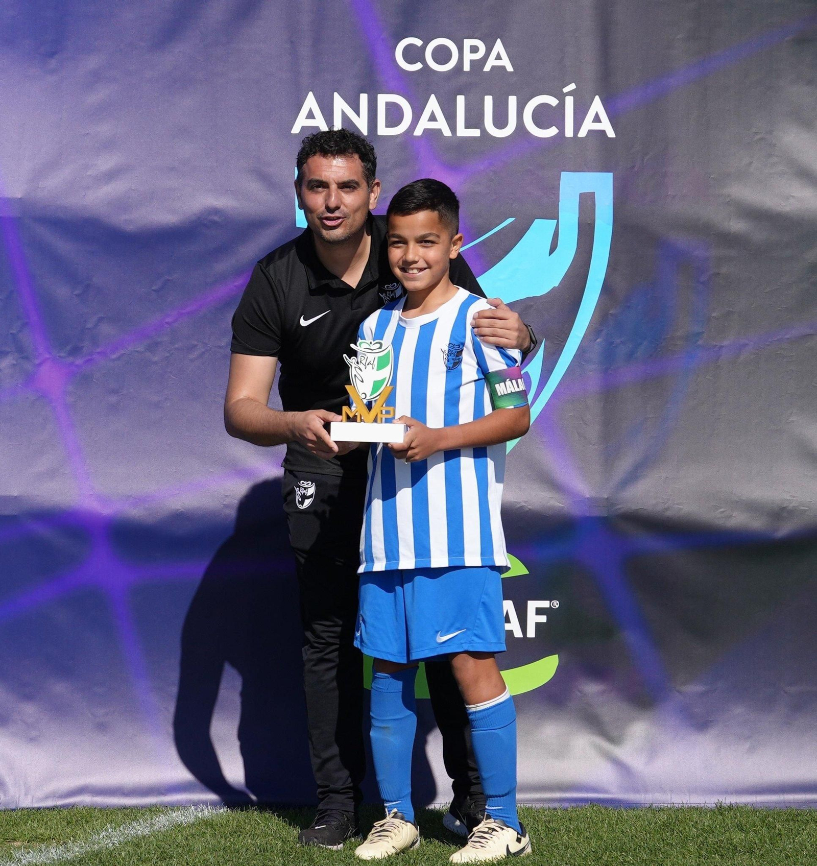Málaga, campeona de Andalucía alevín con Enzo Pérez de MVP