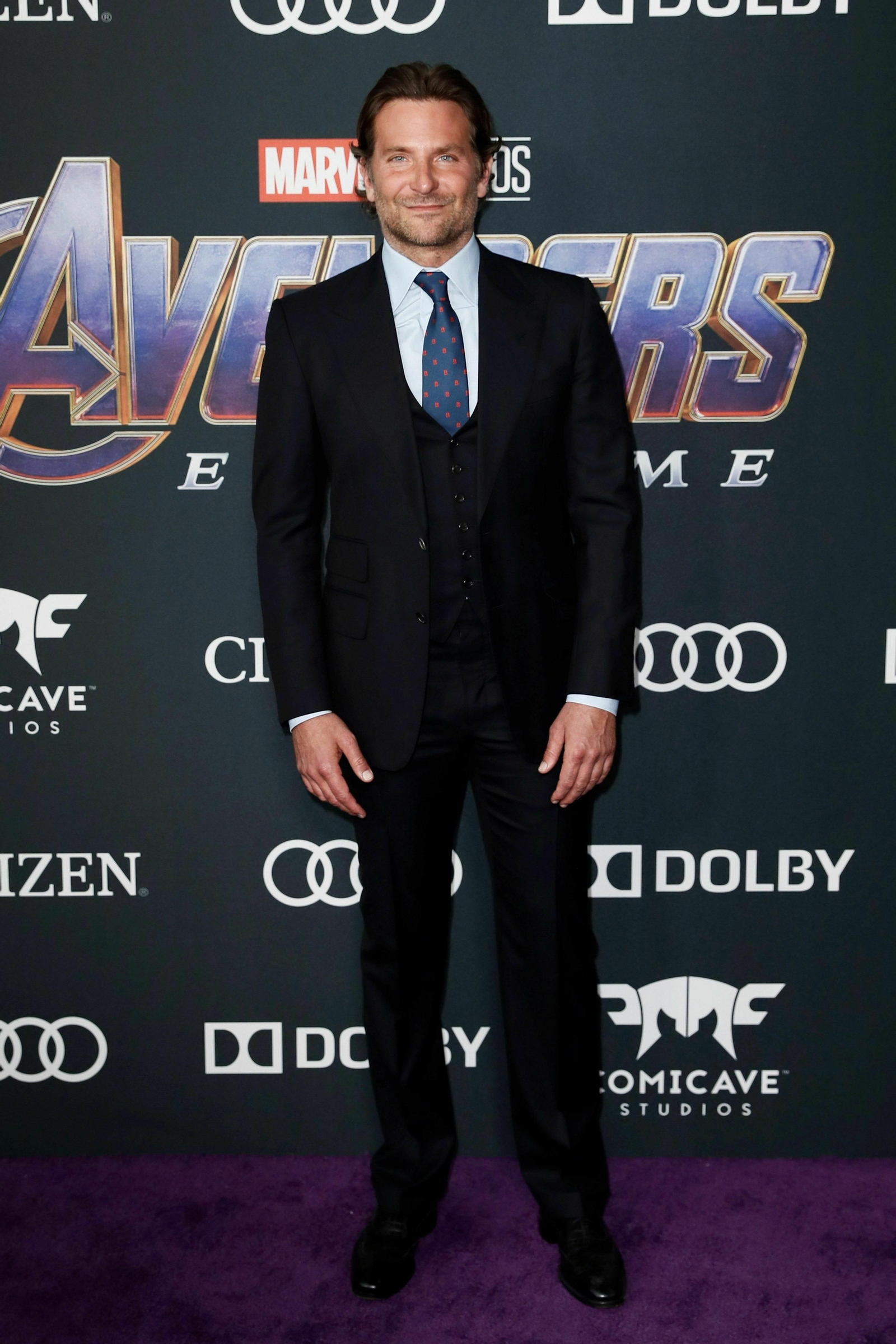 Bradley Cooper Vengadores: Endgame, la alfombra roja de la première más esperada del año