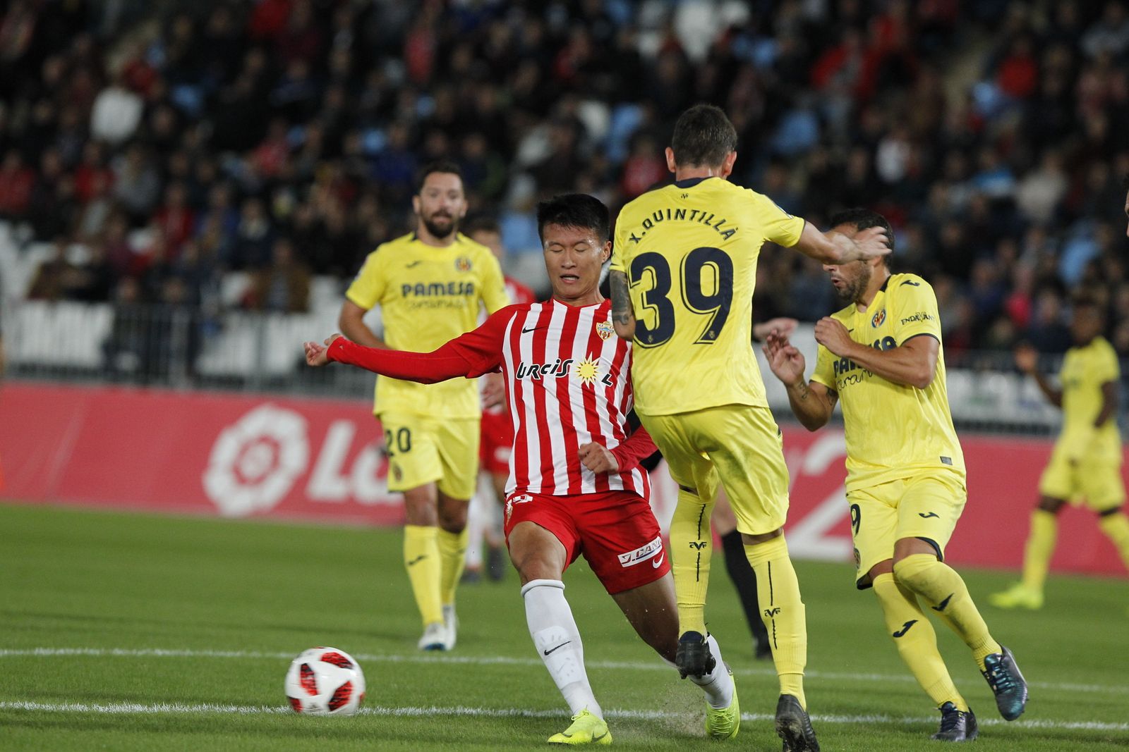 Las imágenes del UD Almería-Villarreal