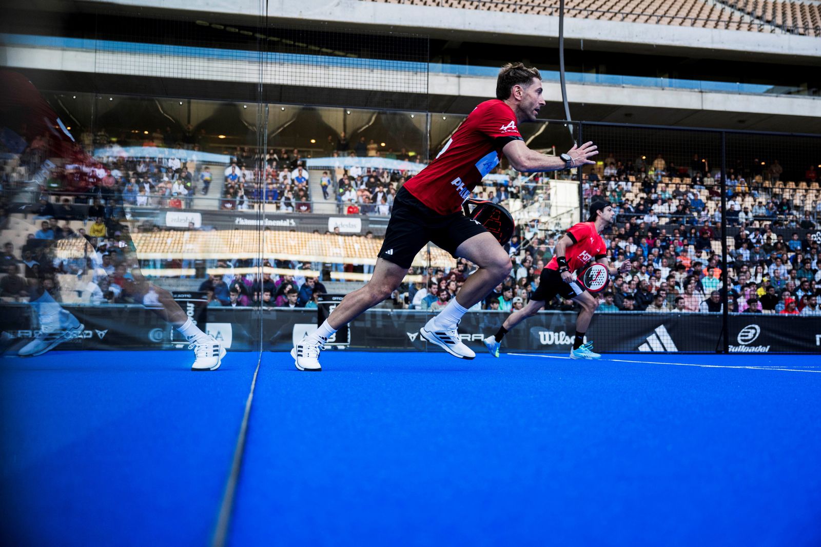 Las mejores fotos de la tercera jornada de pádel en el Estadio de la Cartuja