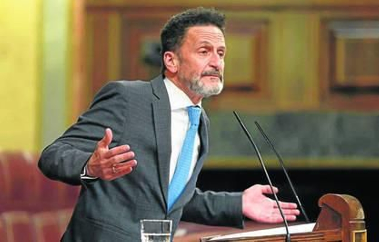 Edmundo Bal, del grupo Cs, participa en una sesión plenaria del Congreso de los Diputados.