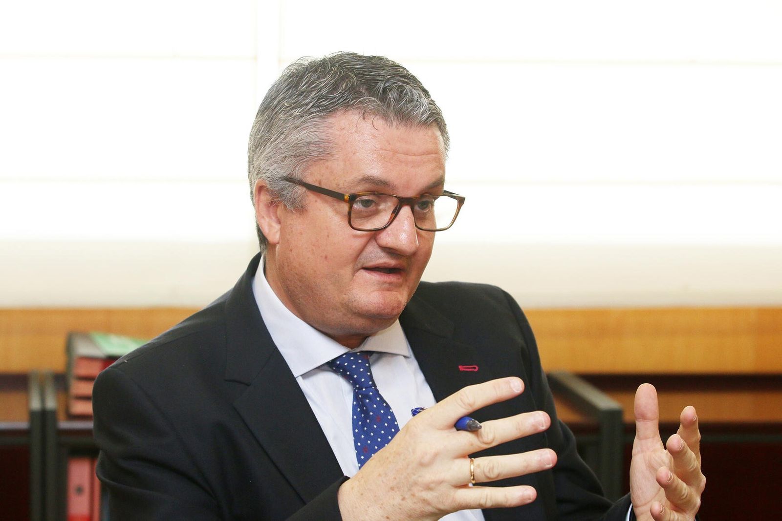 Juan de la Cruz Belmonte, delegado de Salud.