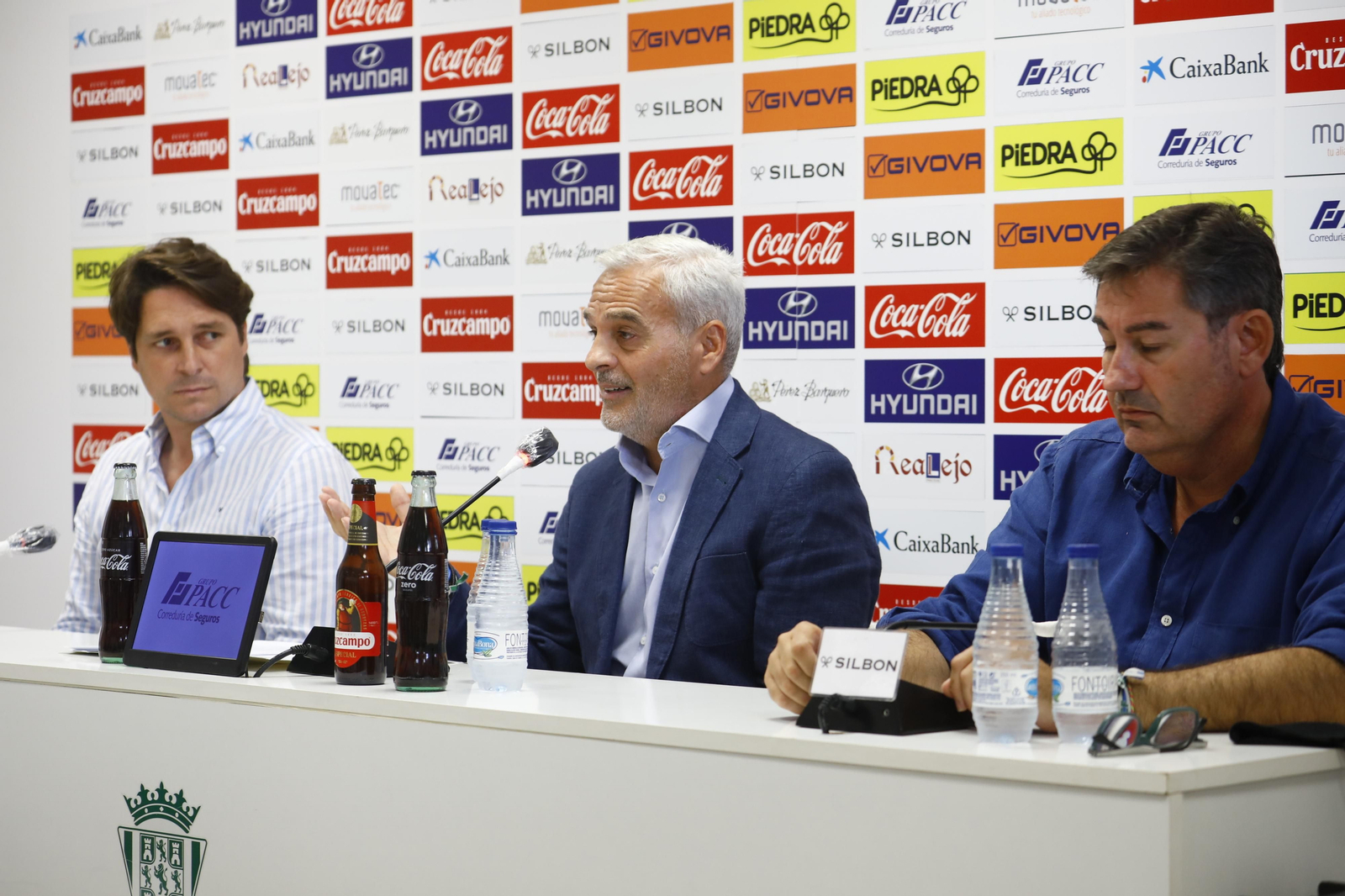 Las imágenes de la despedida de Miguel Valenzuela del Córdoba CF