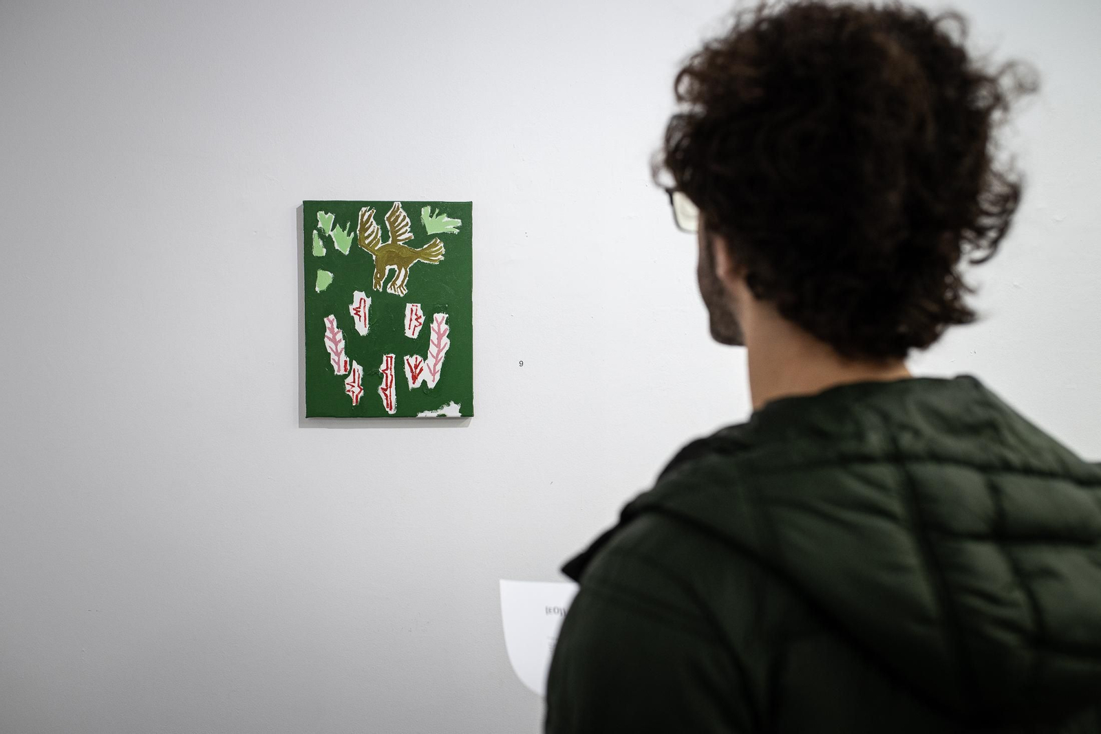 Imágenes de la inauguración de la exposición de Agus Díaz Vázque " Y bebió agua de una fuente"