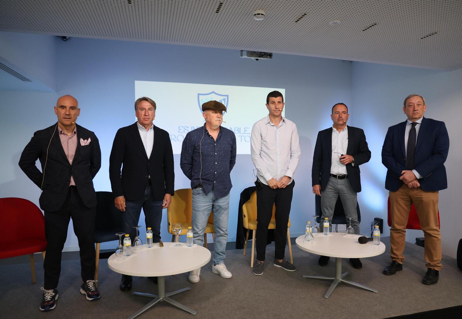 Las fotos de la gran reunión del 120 aniversario del fútbol en Málaga Las fotos de la gran reunión del 120 aniversario del fútbol en Málaga