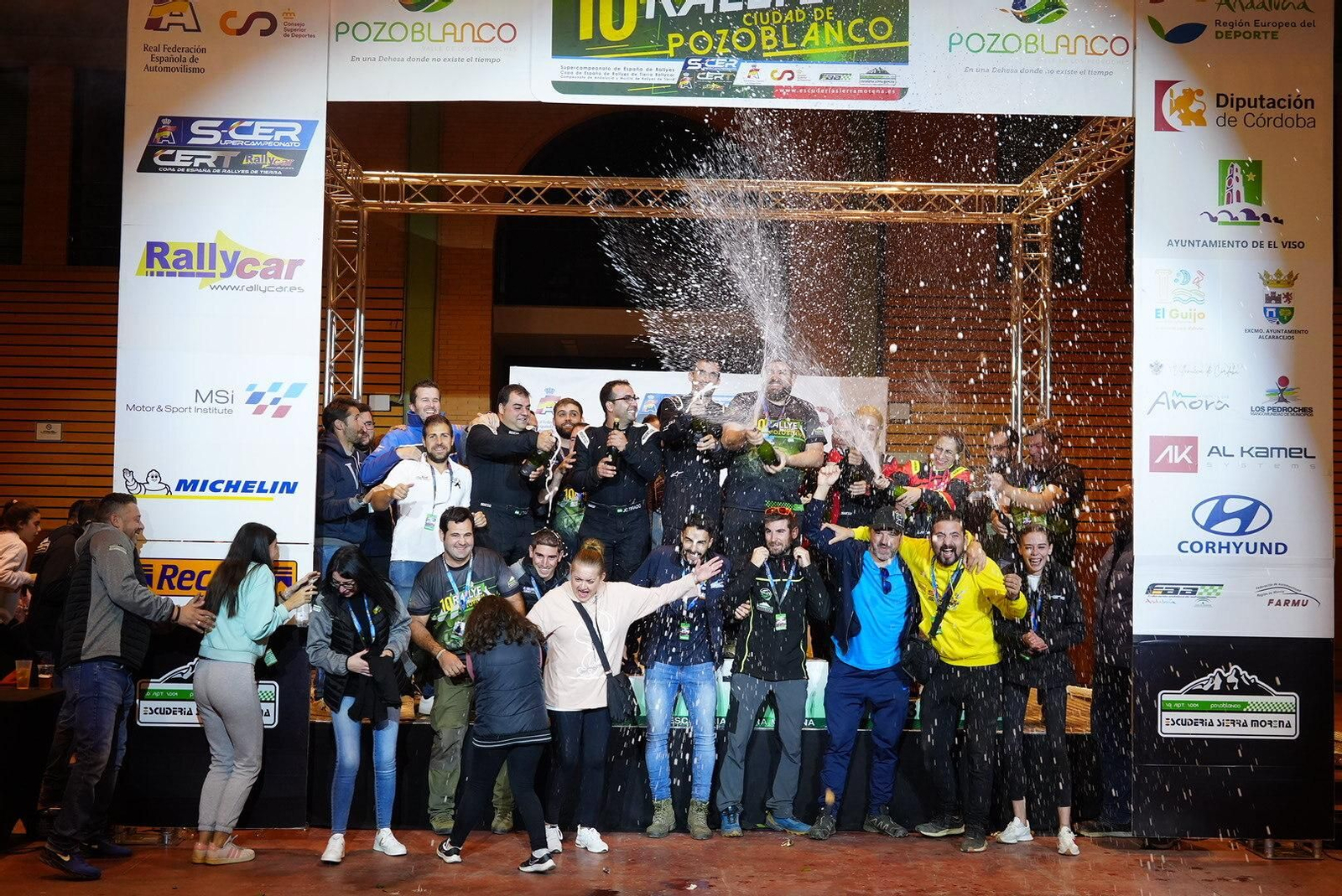 Las mejores imágenes de la entrega de premios del Rallye Ciudad de Pozoblanco