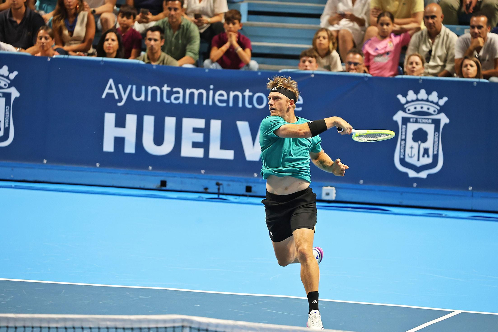Imágenes de la final masculina de la Copa del Rey de tenis entre Daniil Medvedev y Alejandro Davidovich