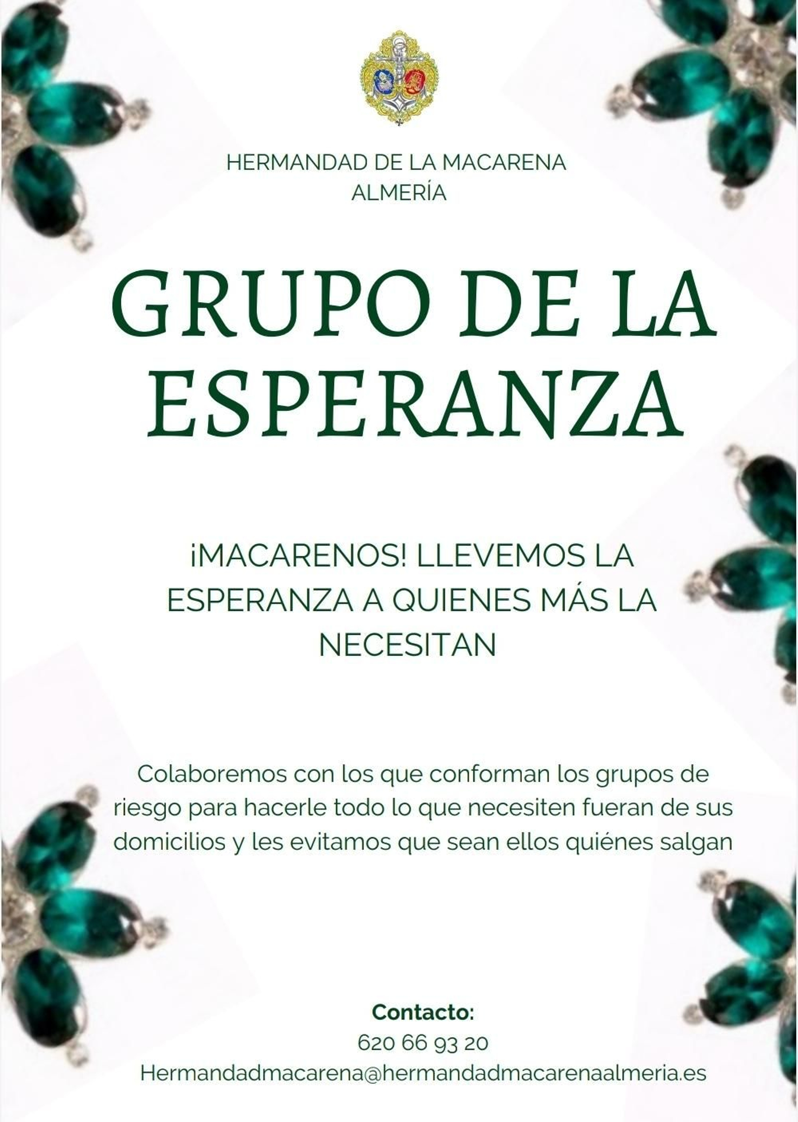 Grupo de la Esperanza, de la Macarena, primero en realizar esta iniciativa.
