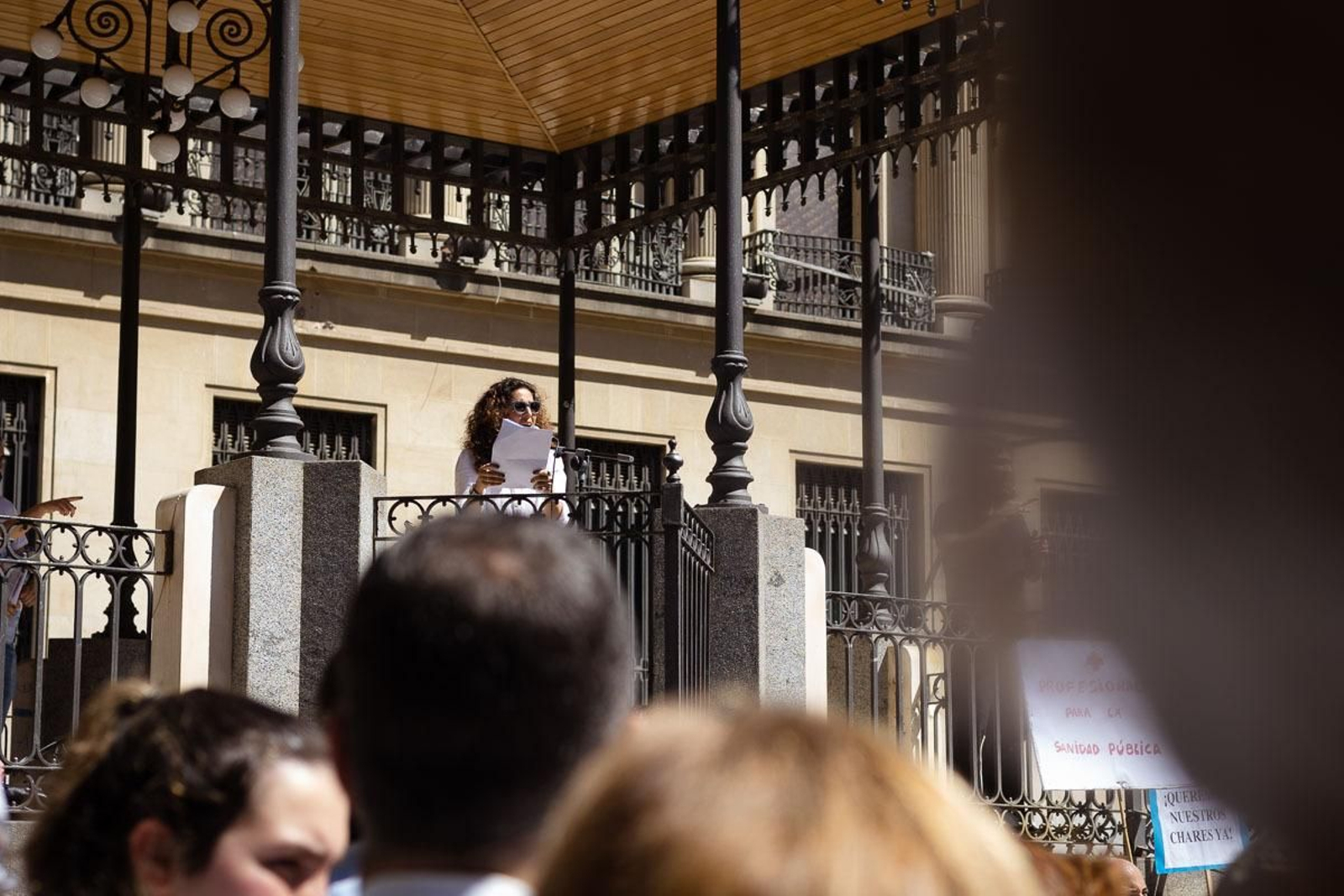 Imágenes de la manifestación por la sanidad pública en Huelva