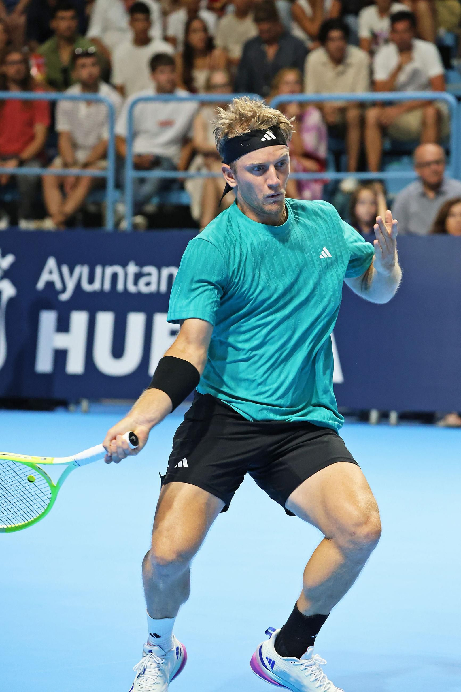 Imágenes de la final masculina de la Copa del Rey de tenis entre Daniil Medvedev y Alejandro Davidovich