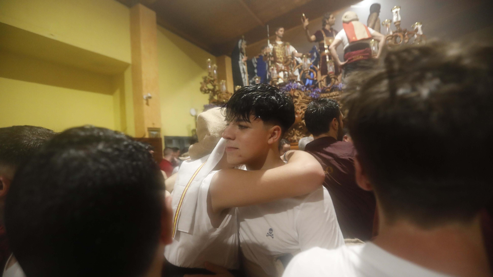 Fotos del Domingo de Ramos en La Línea: La Borriquita y Flagelación