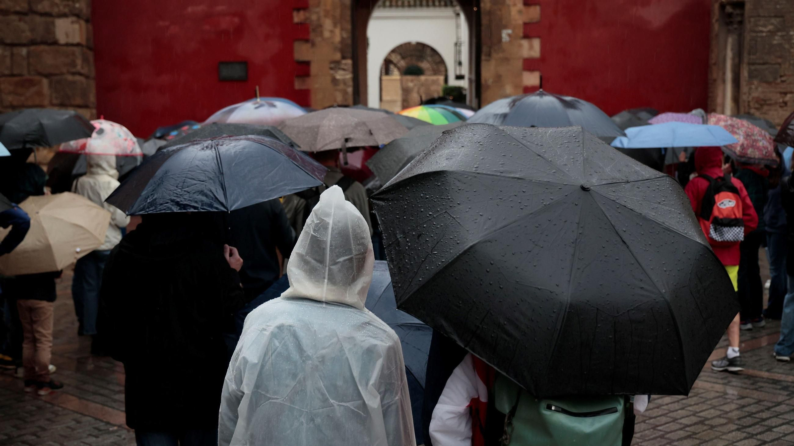 Un día de lluvia en Sevilla