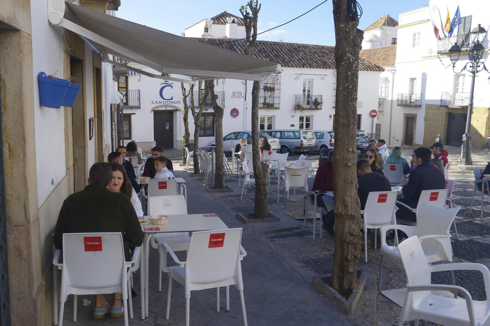 Fotos de ambiente en las calles de San Roque
