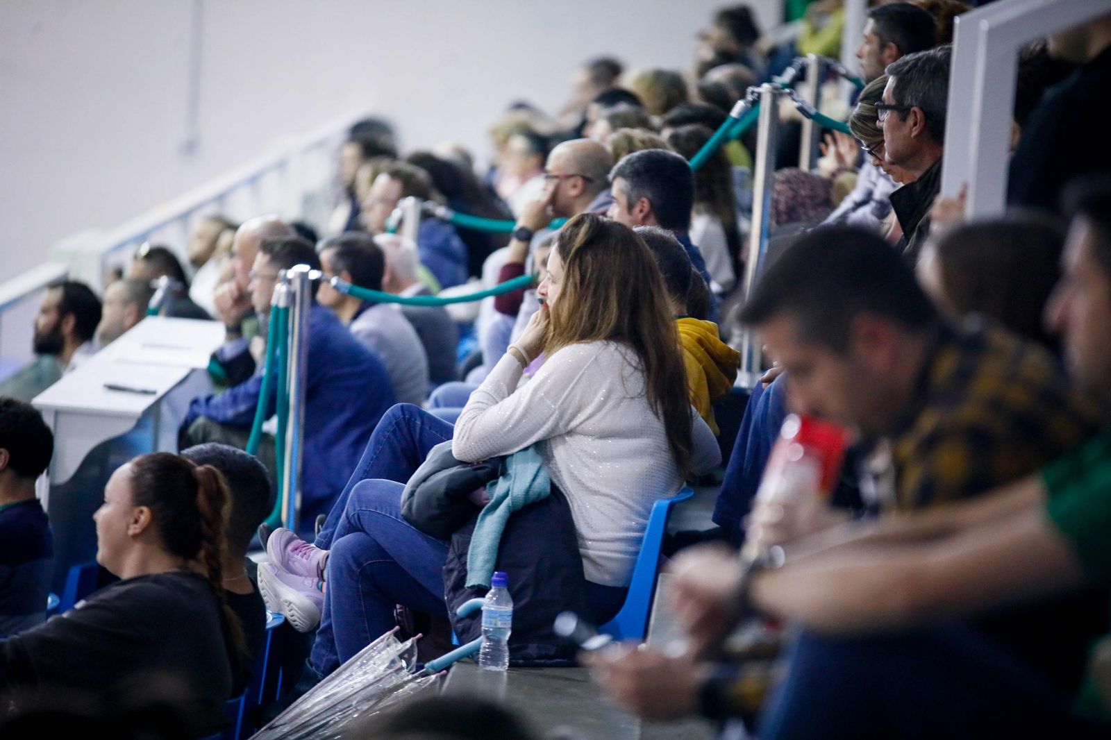 Las imágenes del Unicaja Costa de Almería-Leleman Conqueridor, primer partido del play off por el título de Superliga en Almería