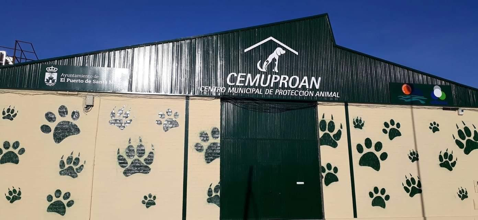 Una imagen exterior de las instalaciones del Centro Municipal de Protección Animal.