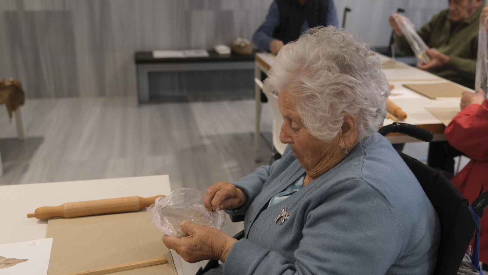 Taller 'Arte sin Artistas' en el Museo Arqueólogico de Almería, en imágenes