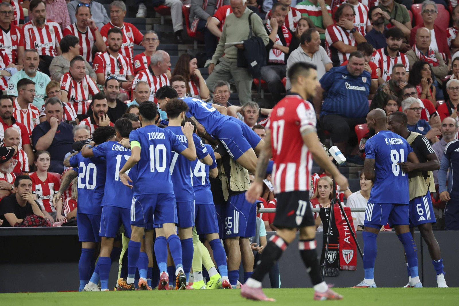 Las mejores fotos del Athletic-Qarabag