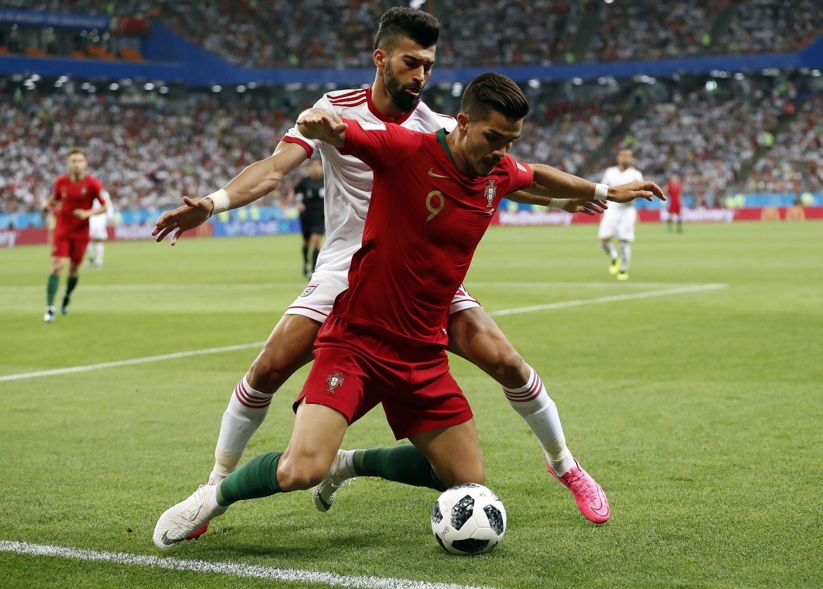 Las imágenes del Irán-Portugal