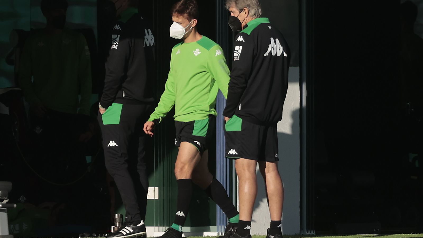 Pellegrini junto a Canales.