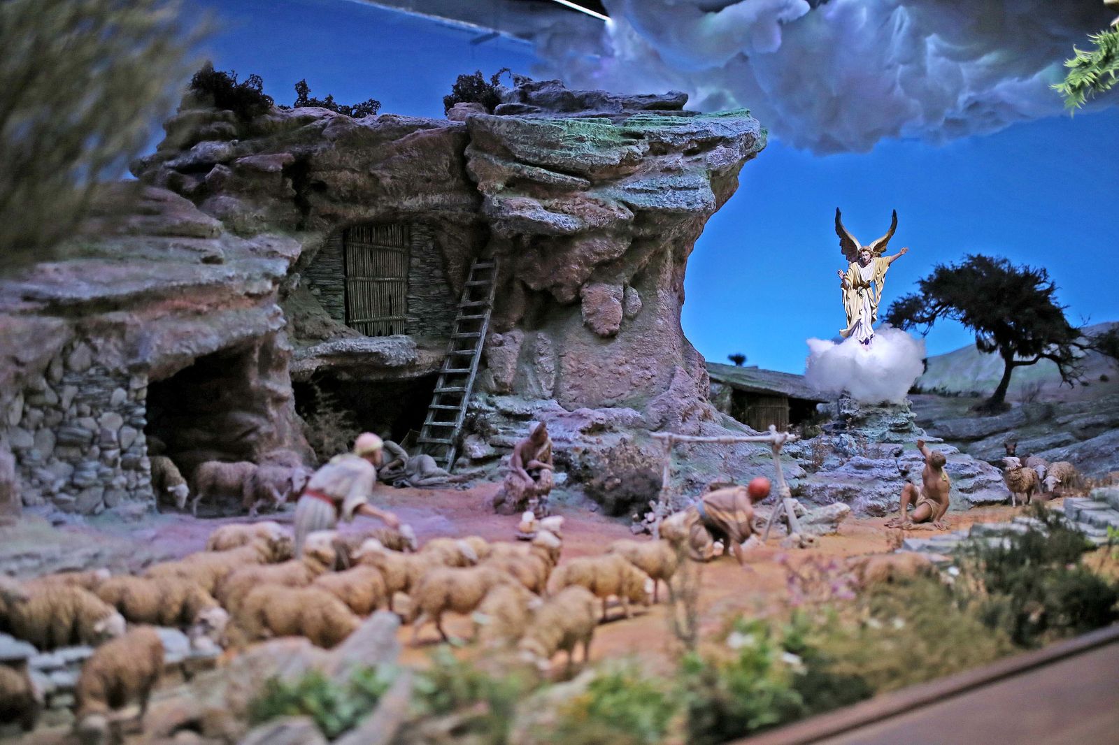 Varios de los Belenes que se pueden visitar los distintos lugares de Jerez