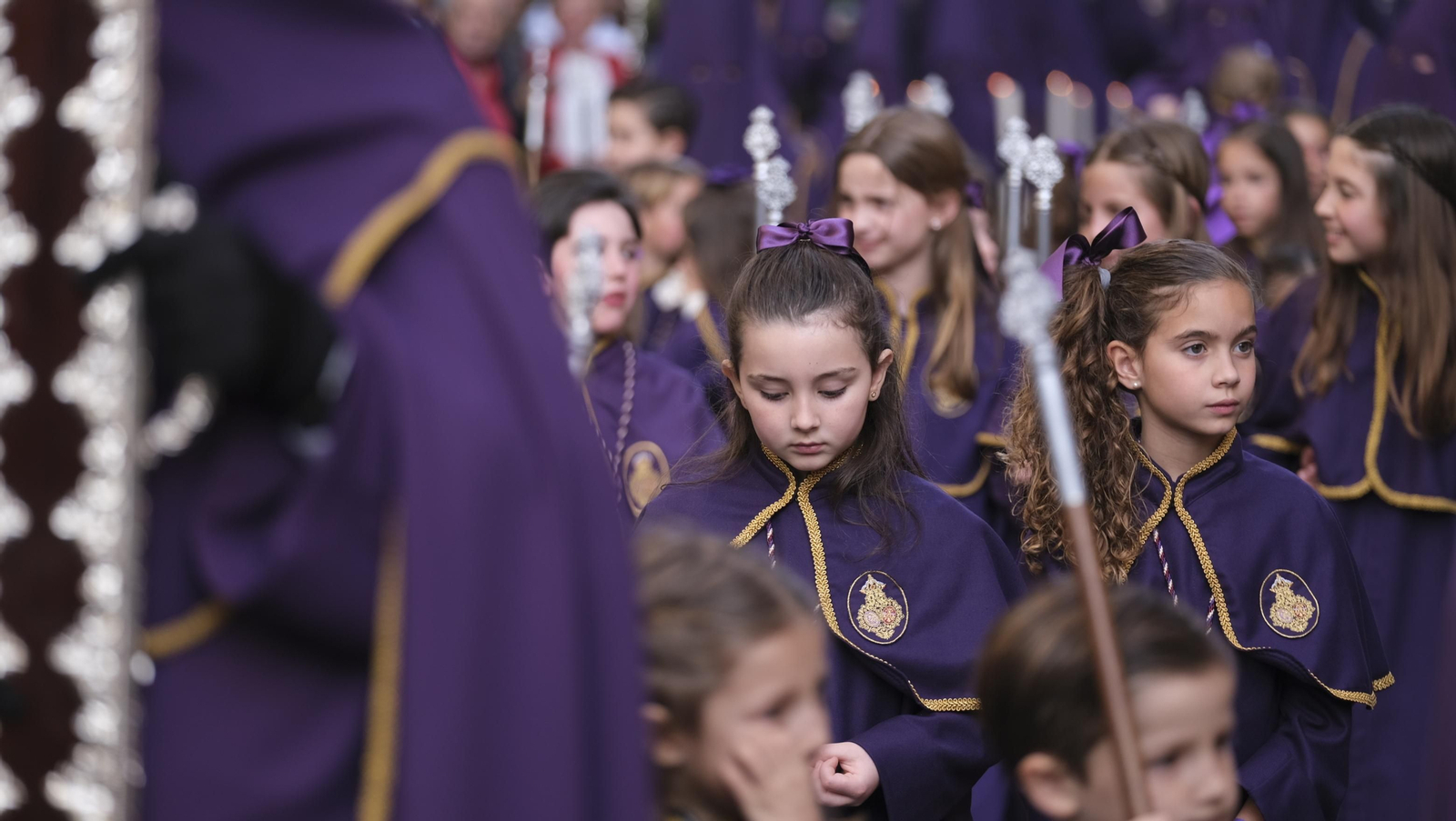 La procesión de Pasión en Almería, en imágenes