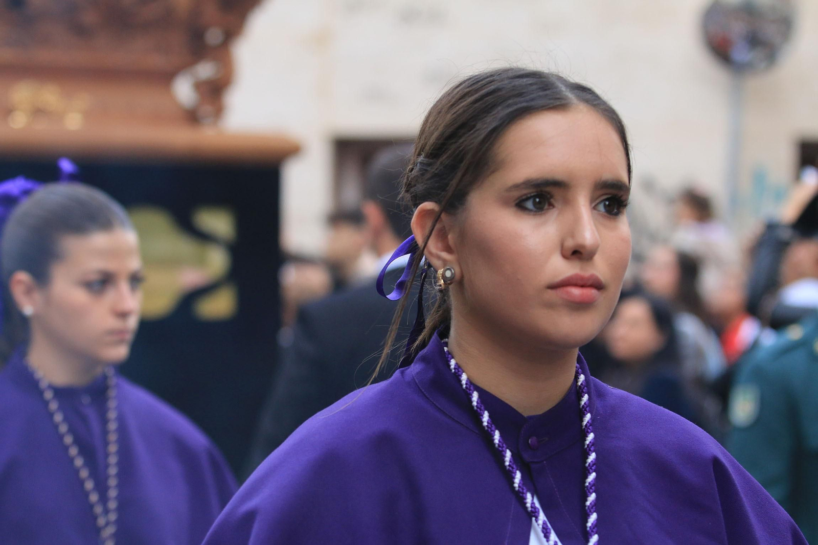 La procesión de Las Angustias, en imágenes