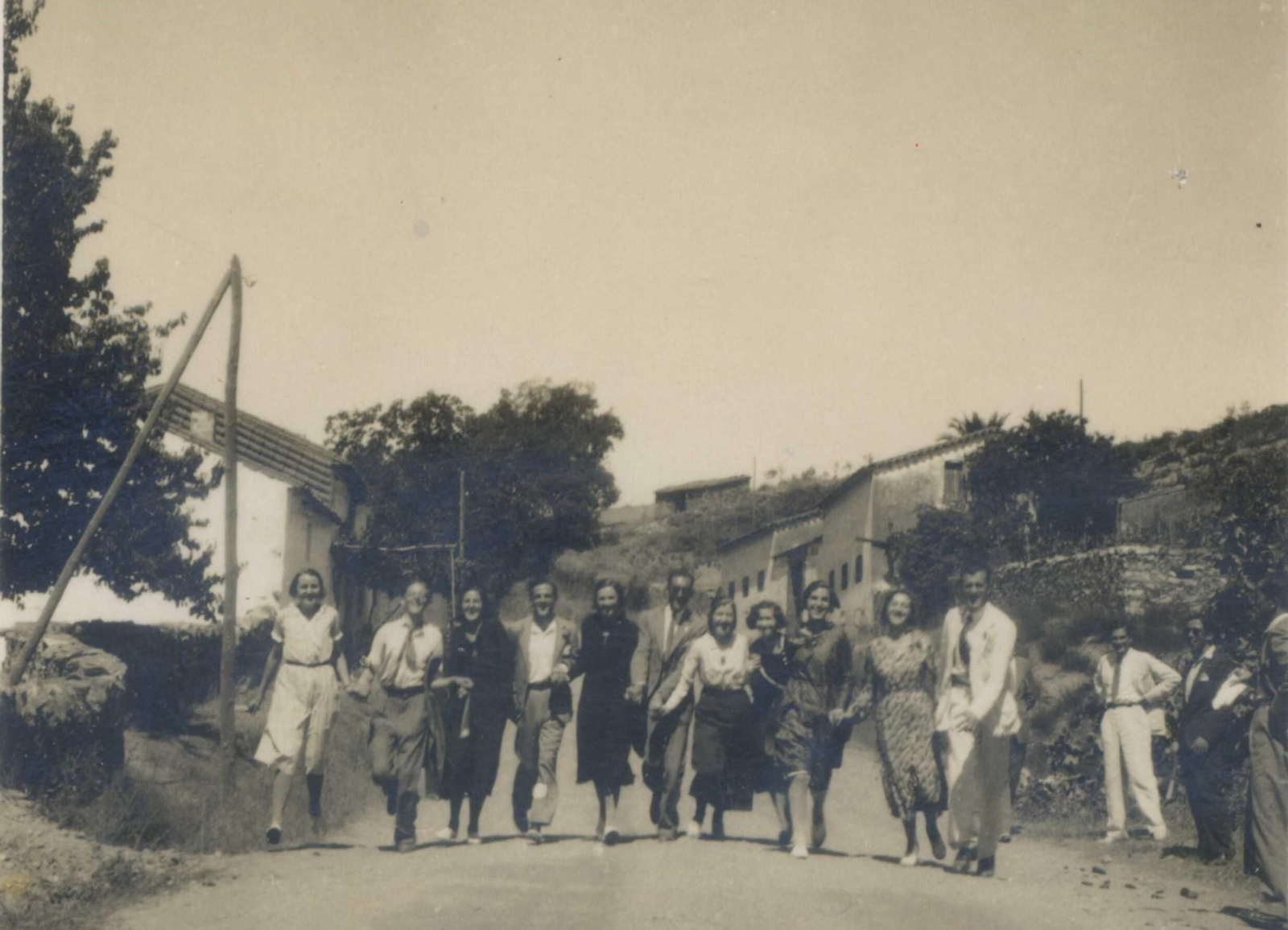 Jóvenes en el verano de 1932.