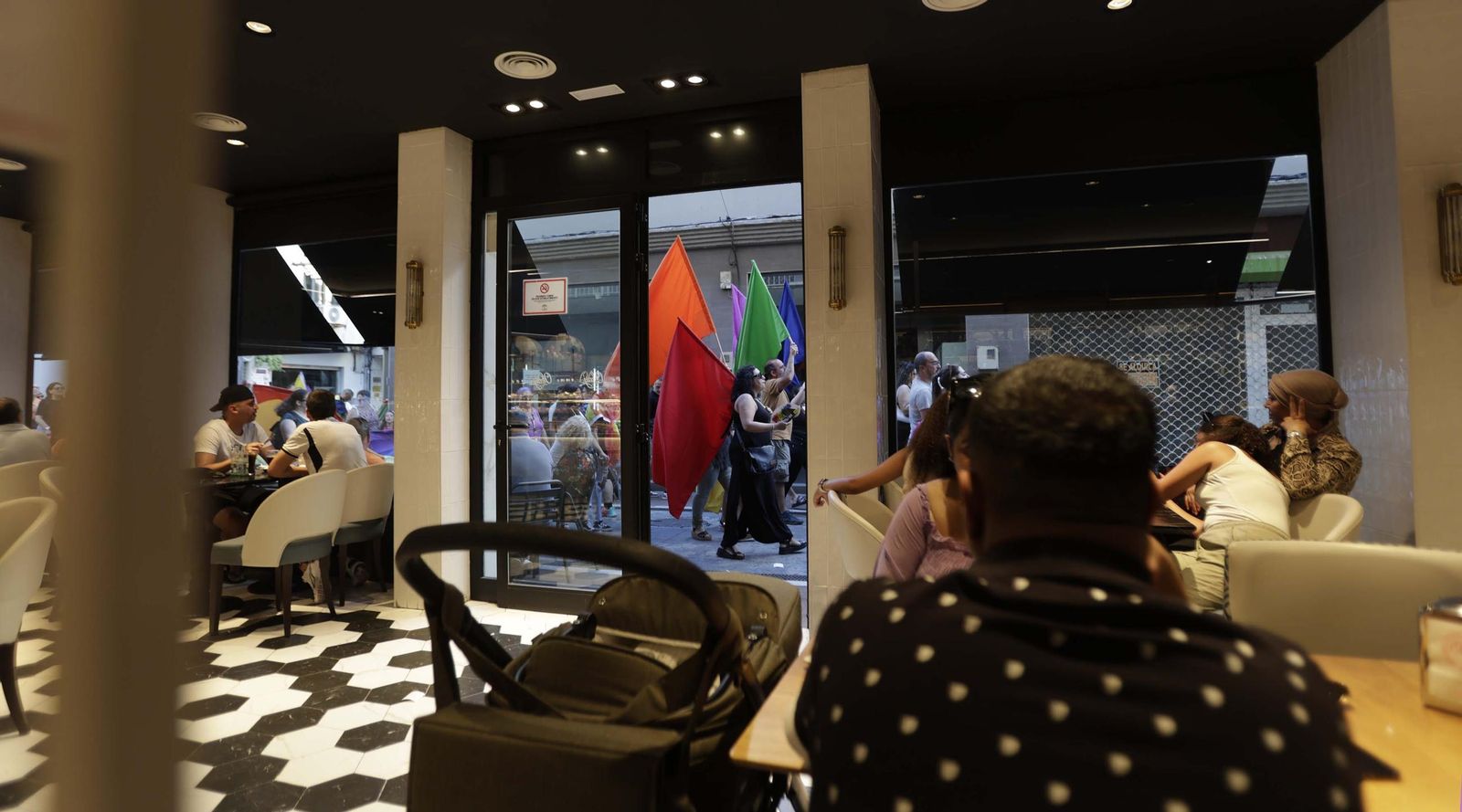 Manifestación por el Día del Orgullo LGTBIQ+ en La Línea