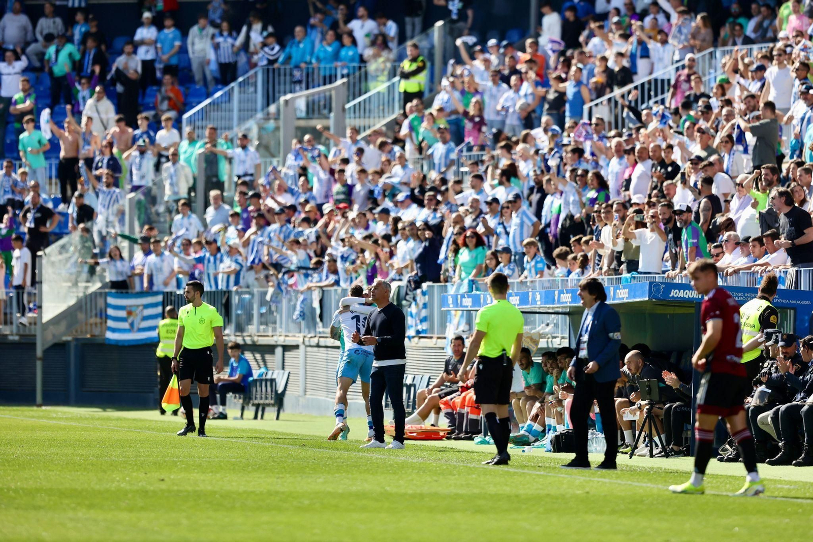 Búscate en las gradas de La Rosaleda en el Málaga CF - Recreativo de Huelva