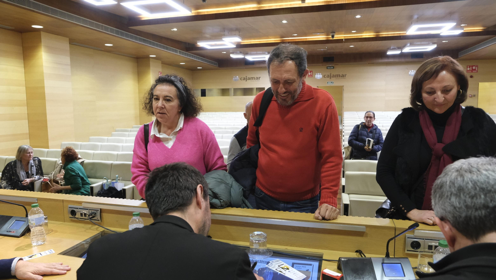 Imágenes de Diario de los Libros con Carmen Mola