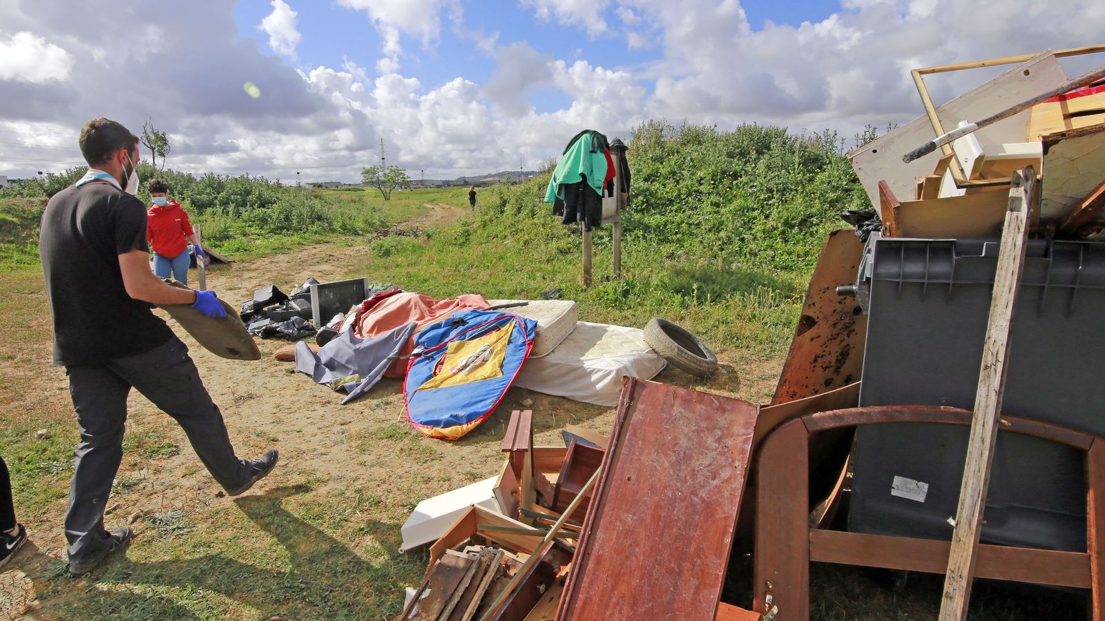Gran recogida de Zero Waste Jerez con casi 40 voluntarios