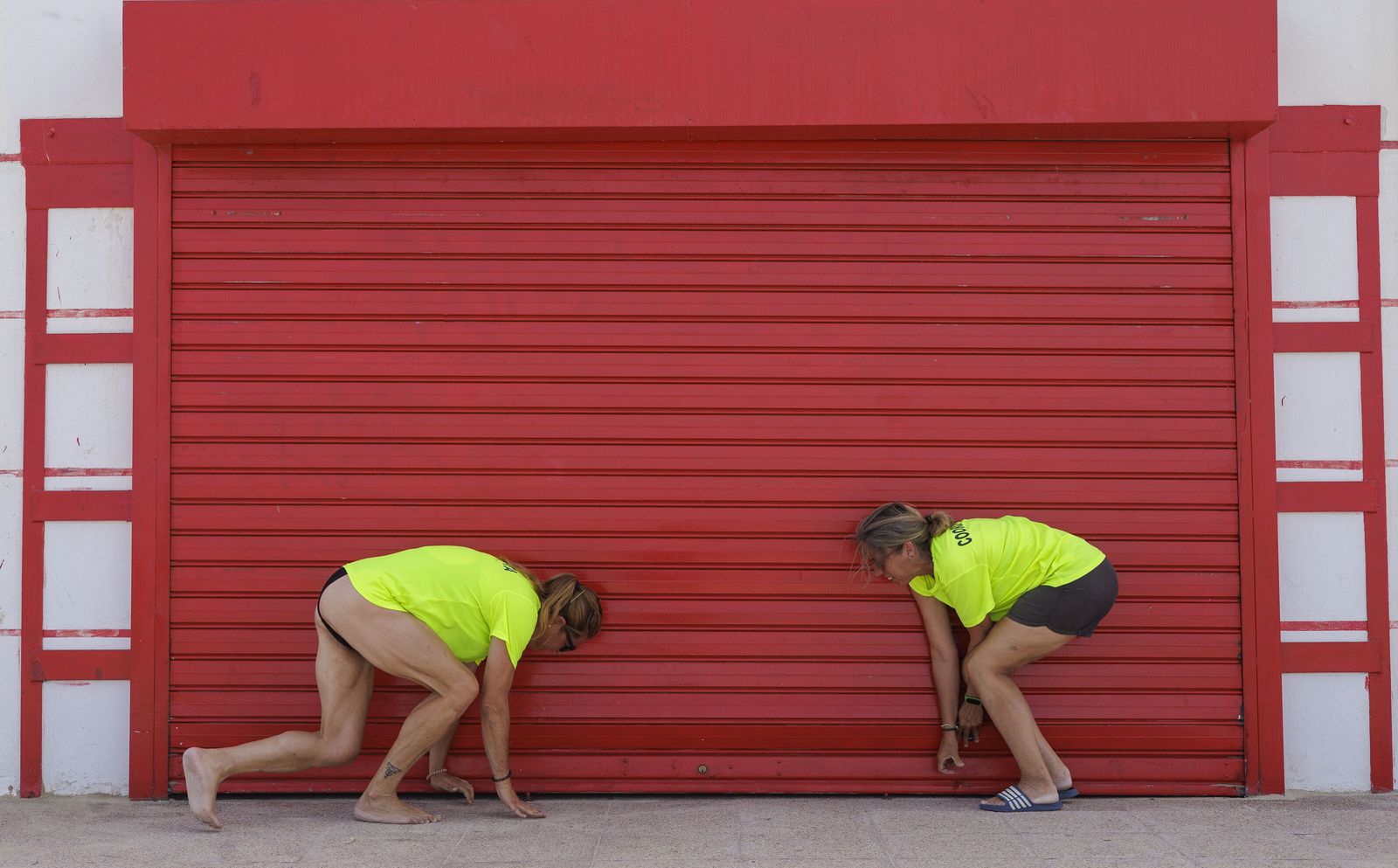 Las precarias condiciones del trabajo de los socorristas en Cádiz