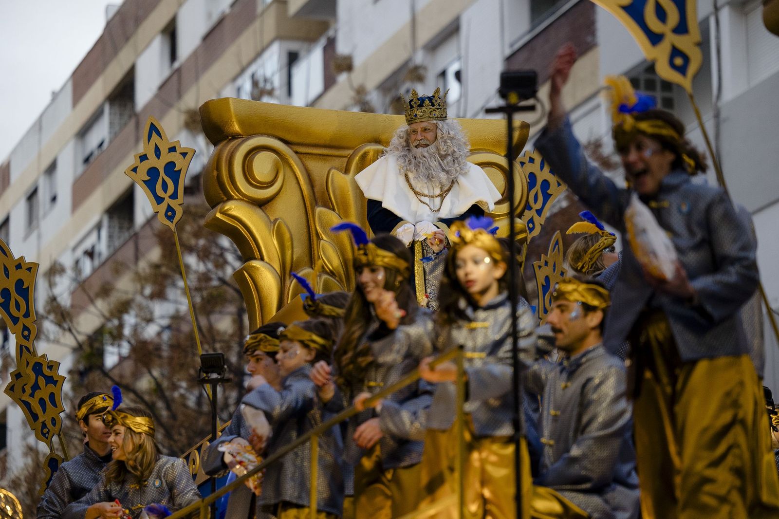 Las imágenes de la cabalgata de SS.MM. los Reyes Magos en Cádiz