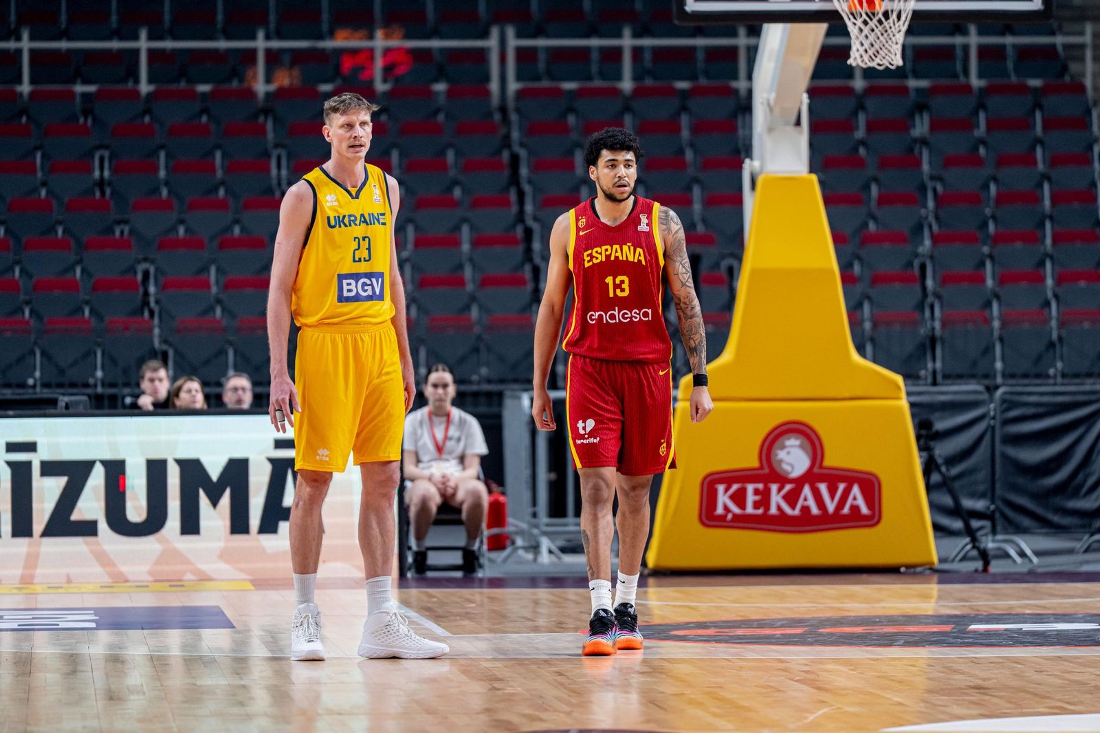 Las mejores fotos del Ucrania-España de baloncesto