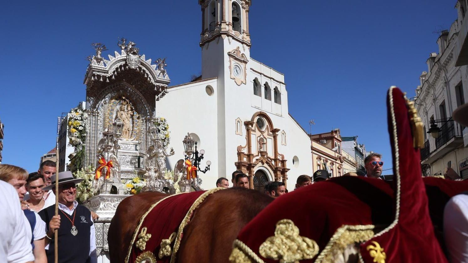 Los Milagros de Palos de la Frontera sale de la Purísima Concepción