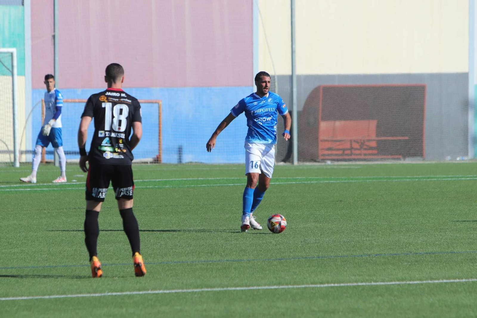 Alberto Durán disputó en Puente Genil el partido completo tras su regreso al Xerez DFC.