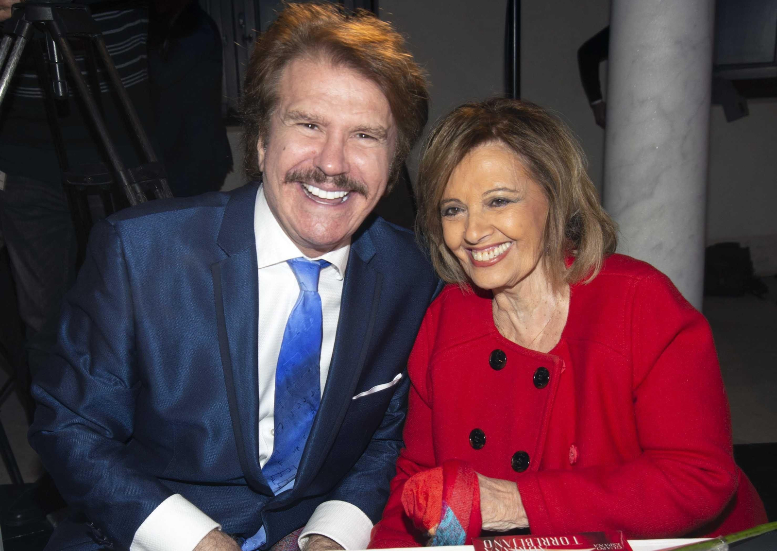 Con Bigote Arrocet, su última pareja, hace cinco años