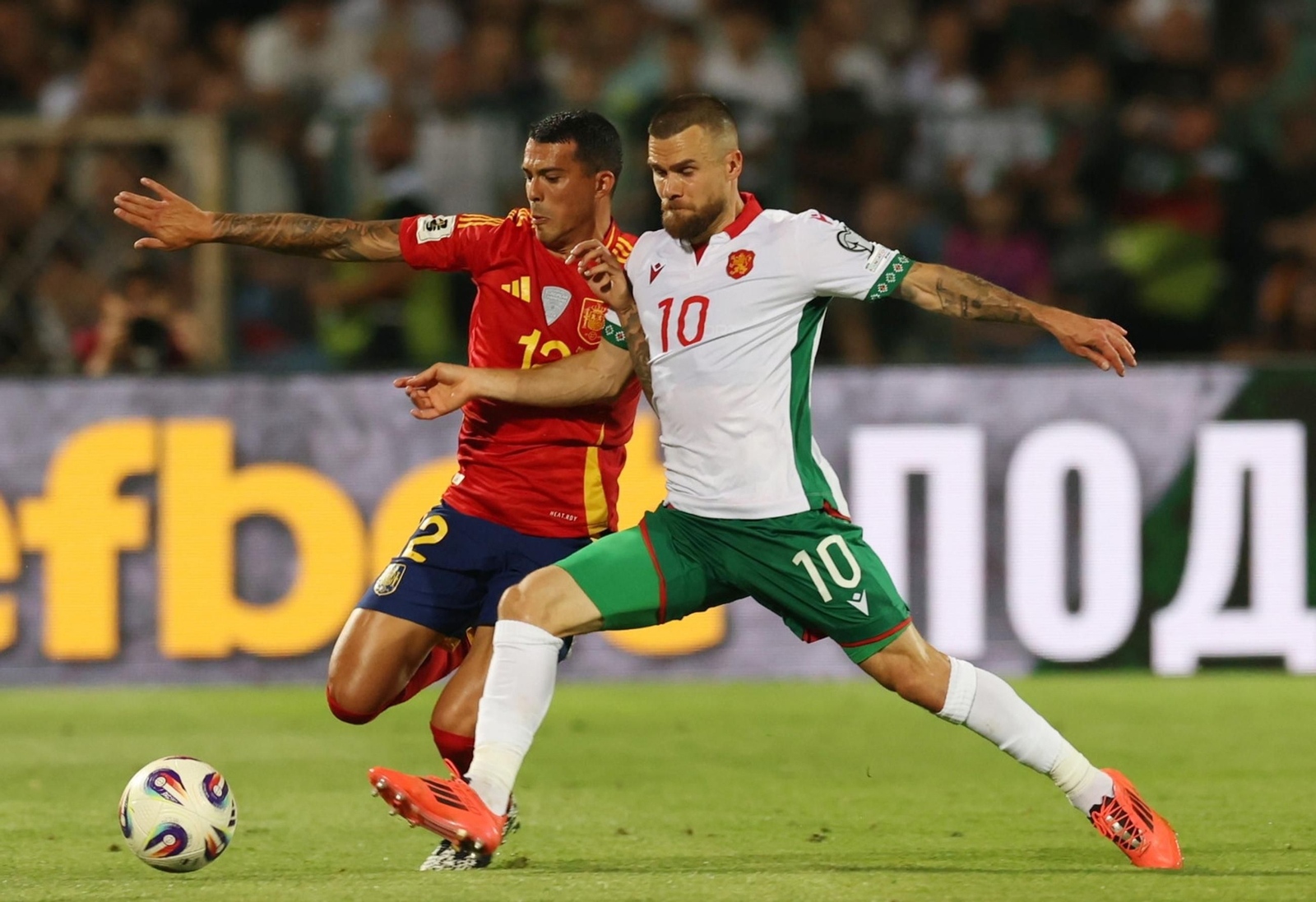 Las mejores fotos del Bulgaria - España