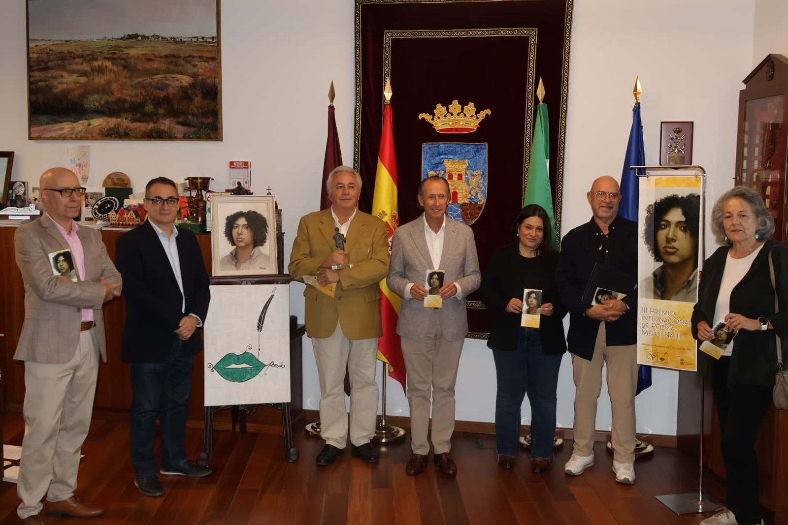 Participantes en esta rueda de prensa.