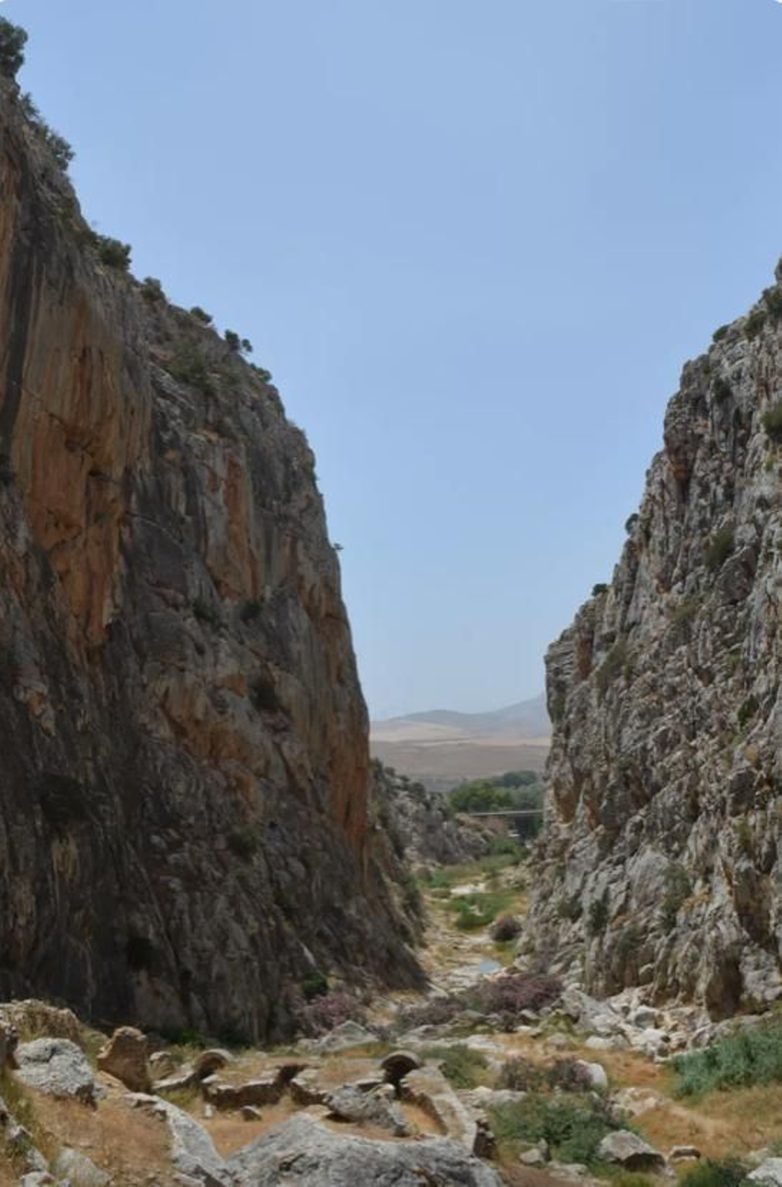Una de las vistas desde el Tajo del Molino. Una de las vistas desde el Tajo del Molino.
