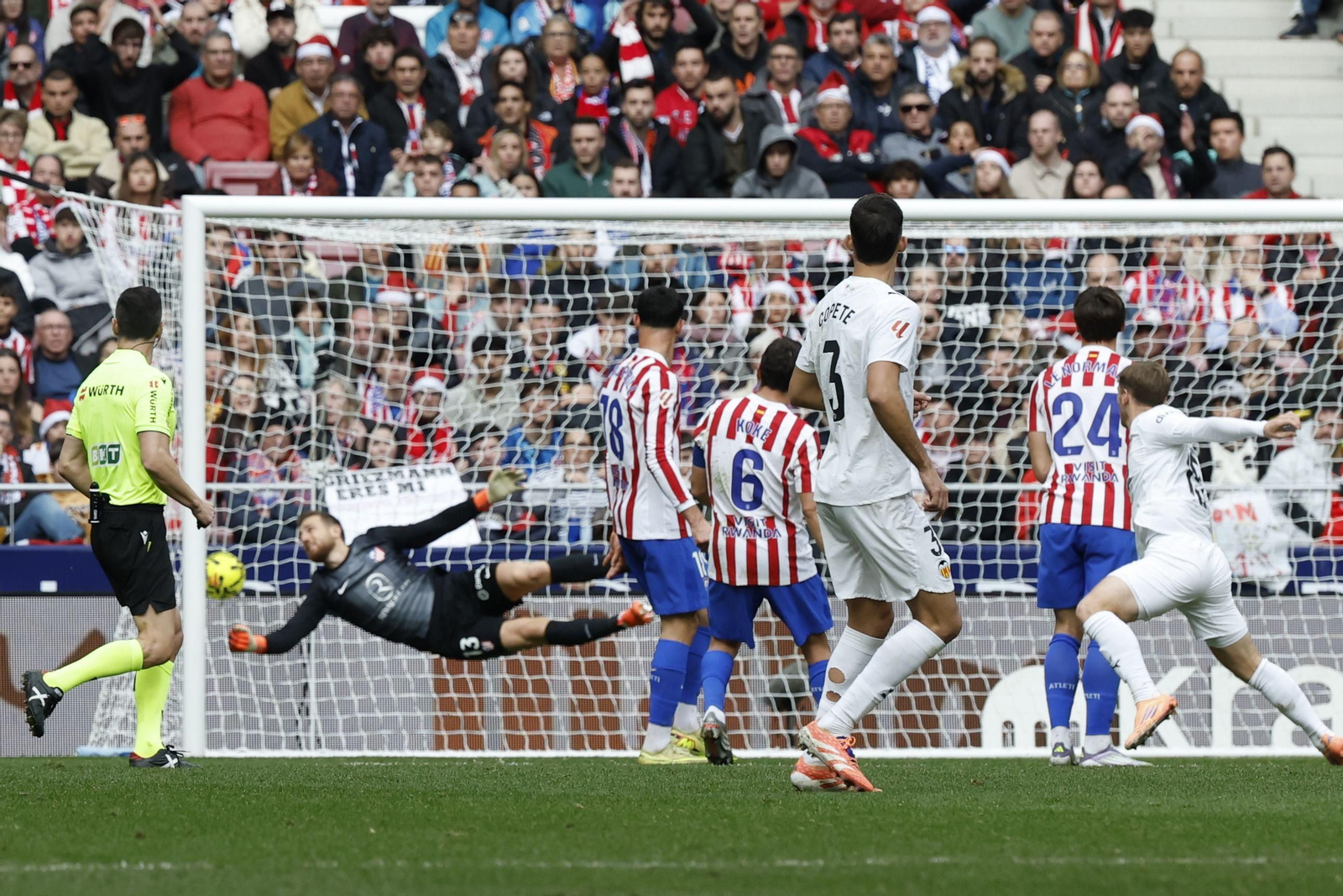Las fotos del Atlético de Madrid -Valencia