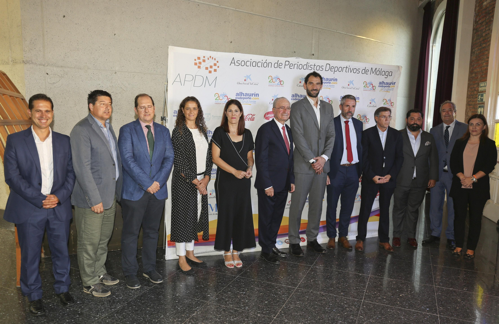 Las fotos de la visita de Jorge Garbajosa a Málaga