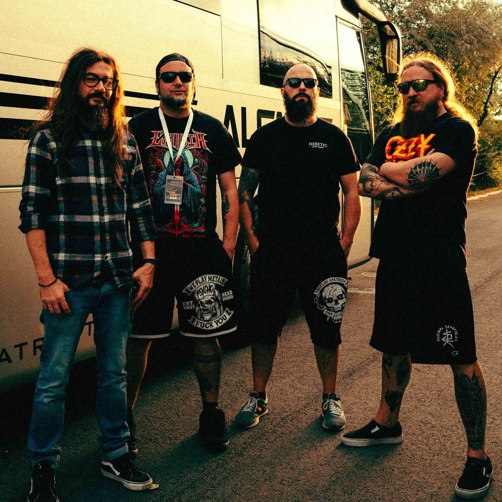 Una imagen de los componentes de la banda.