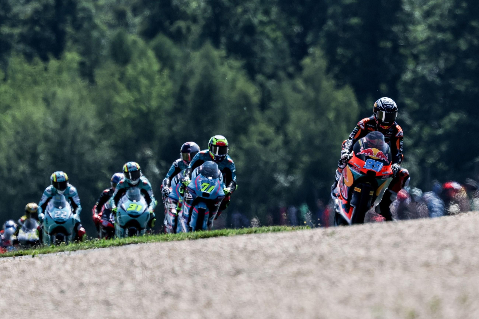 Las fotos de la exhibición de Rueda en Moto3 en Brno