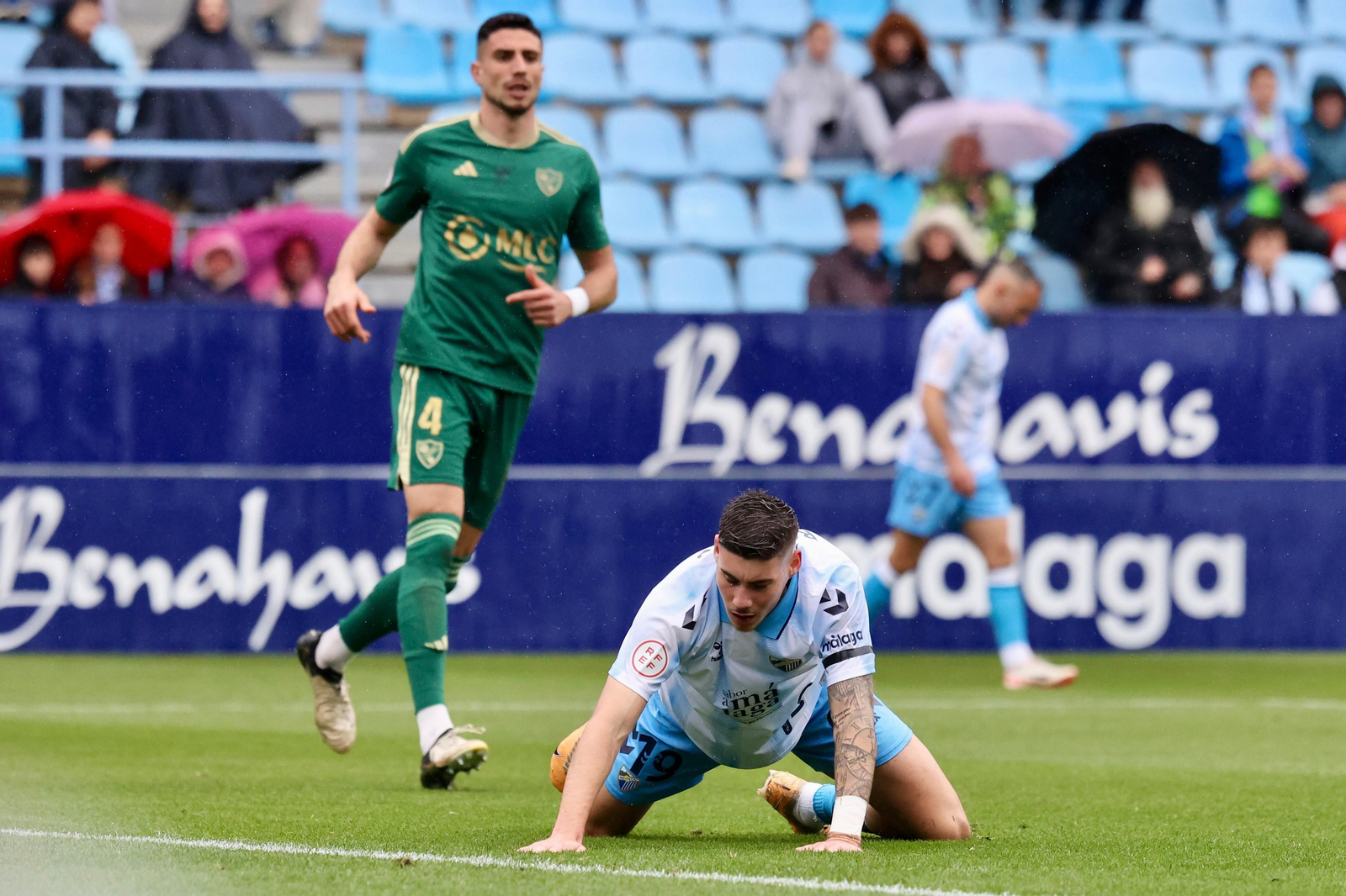 El Málaga CF-Linares Deportivo, fotos El Málaga CF-Linares Deportivo, fotos