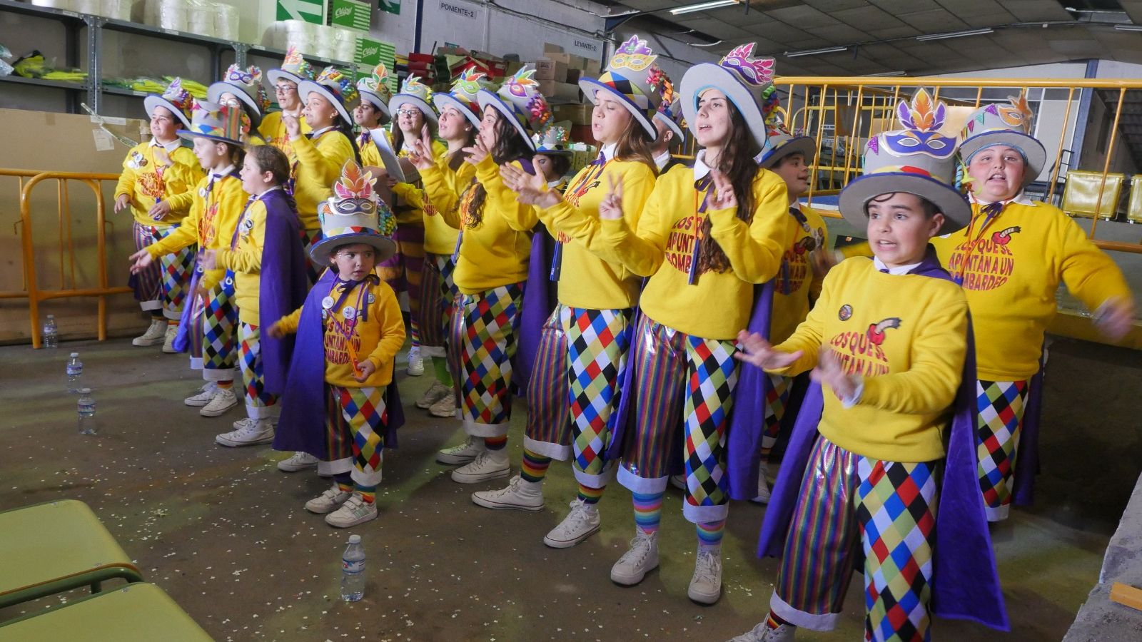 Carnaval solidario en Verdiblanca