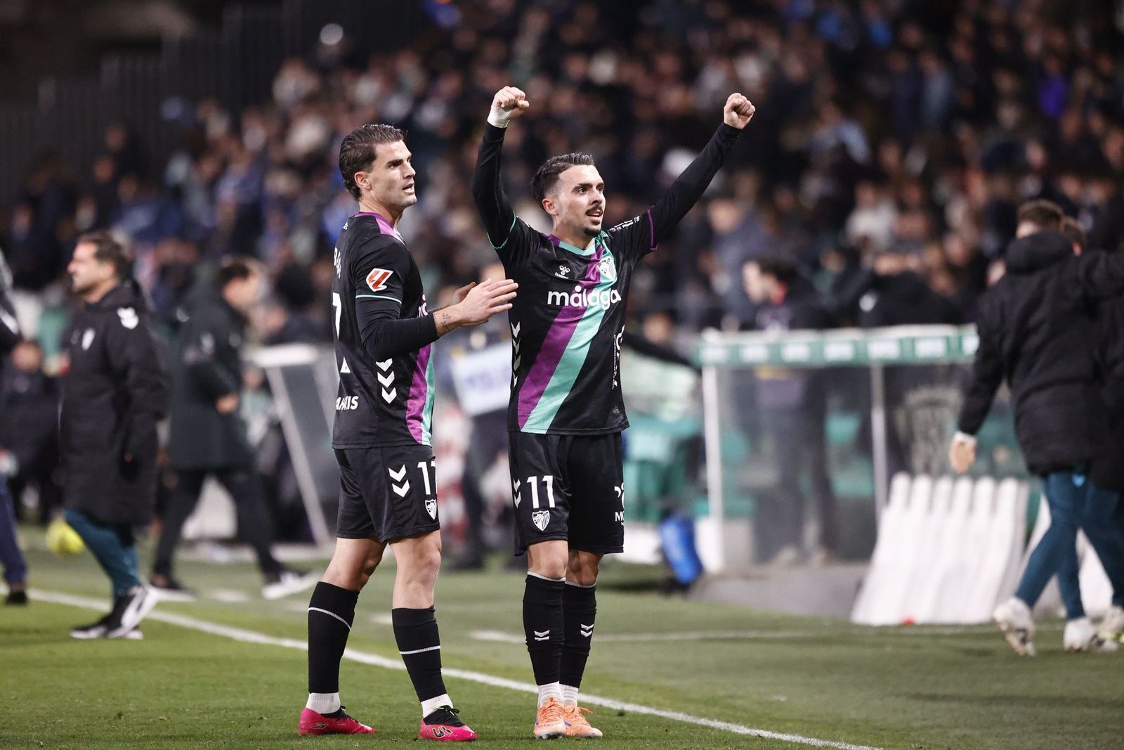 El Córdoba-Málaga CF, en fotos