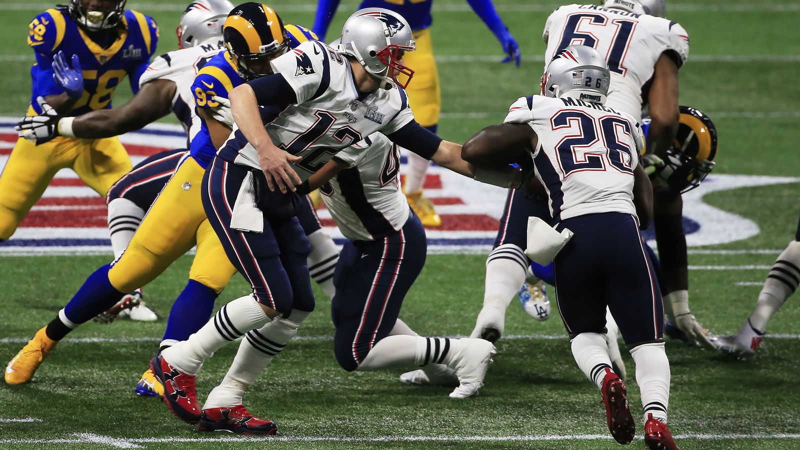 Las imágenes de la final de la Super Bowl