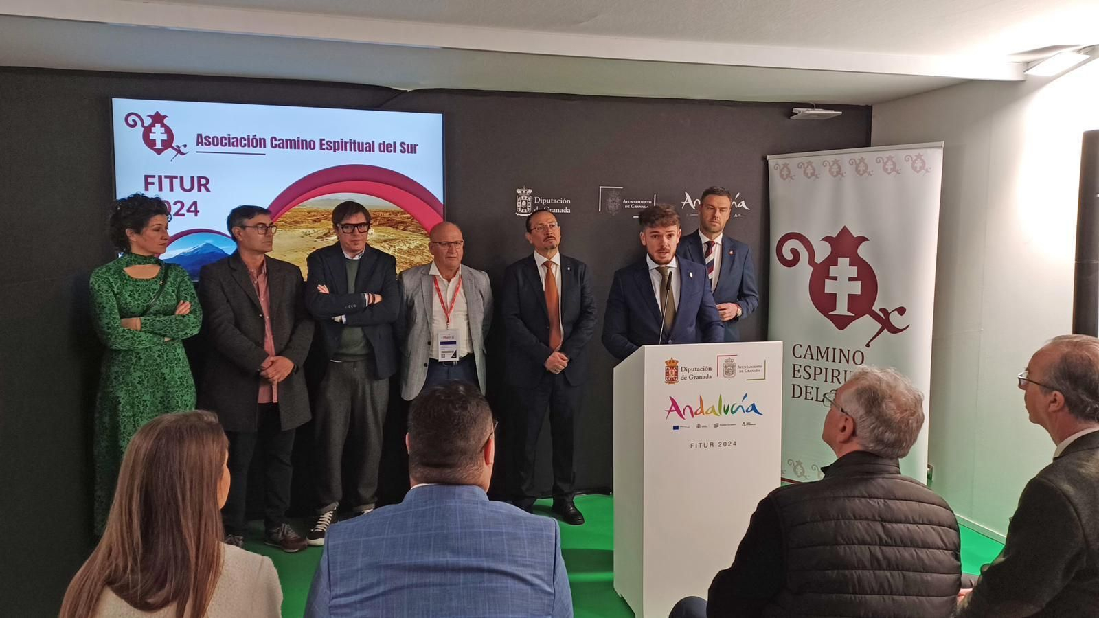 Ramón Martínez, alcalde de Huéscar al momento de presentar ´Camino Espiritual del Sur'.